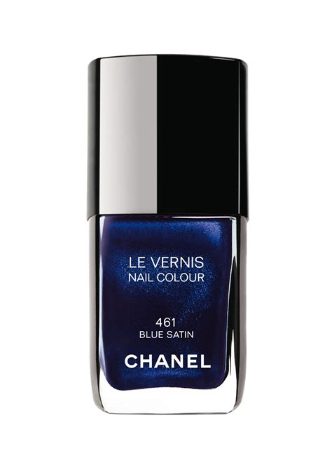 chanel nail polish navy blue.